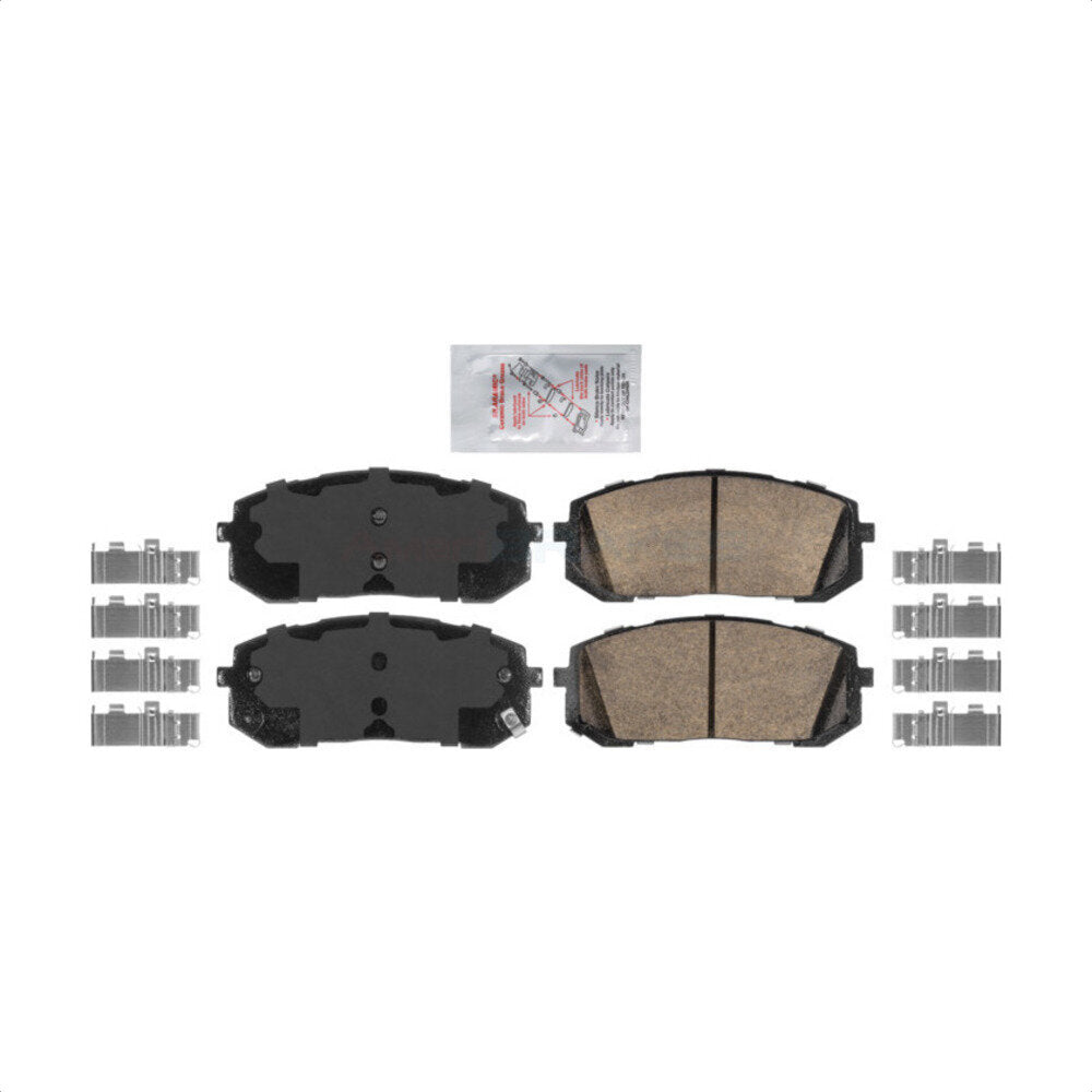 Ceramic Disc Brake Pads Front NWF-PRC2302 For Hyundai Elantra Sonata Kia Niro EV