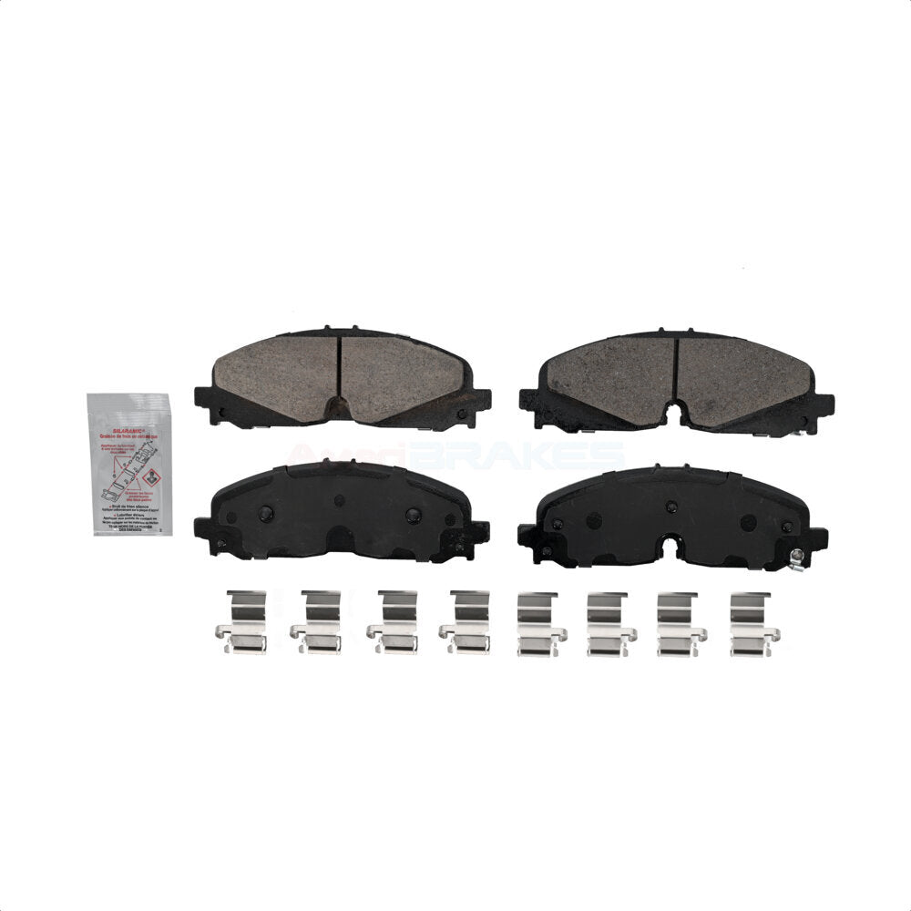 Ceramic Disc Brake Pads Front NWF-PRC2371 For Chevrolet GMC Cadillac Traverse