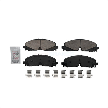 Ceramic Disc Brake Pads Front NWF-PRC2371 For Chevrolet GMC Cadillac Traverse