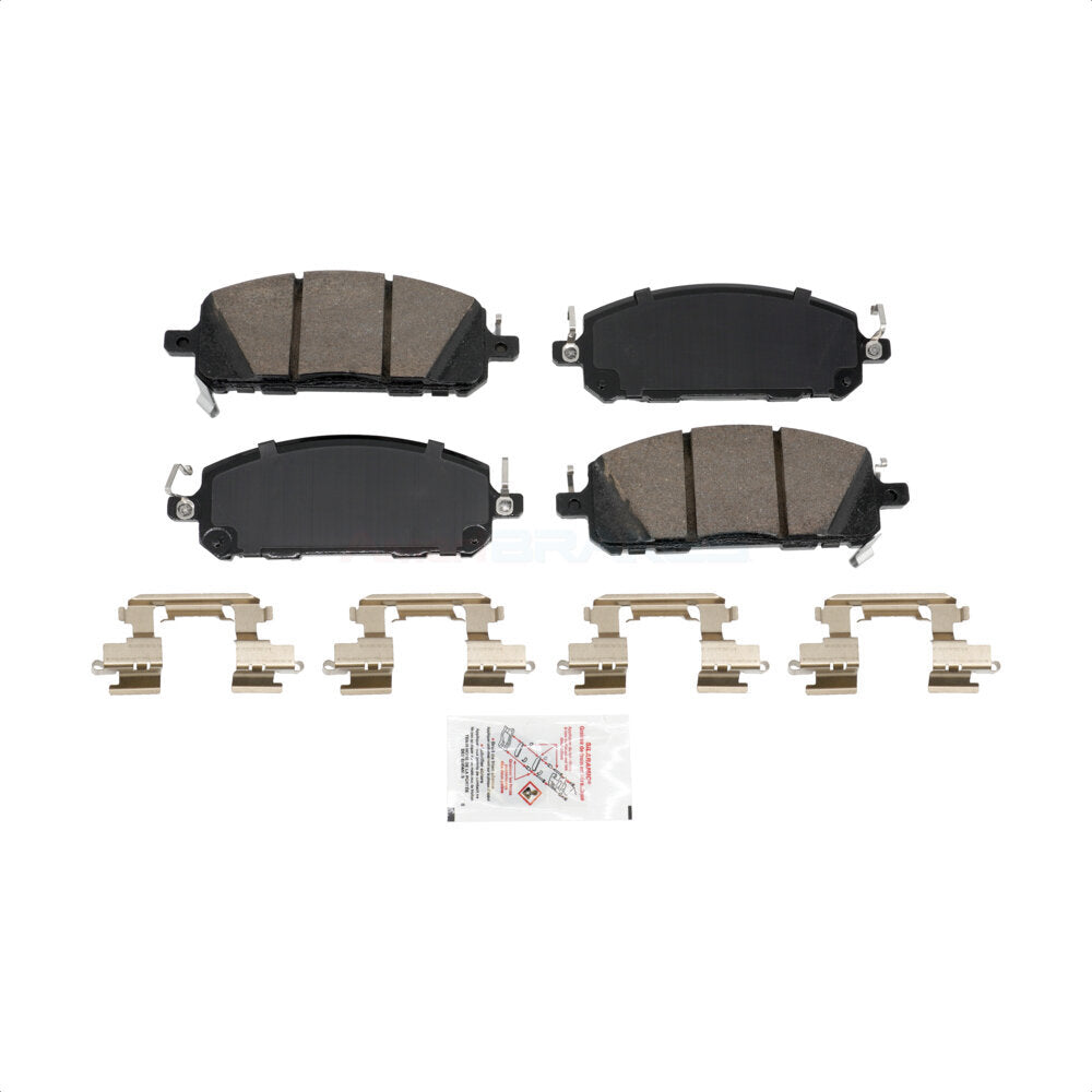 Ceramic Disc Brake Pads Front NWF-PRC2413 For Mitsubishi Outlander Nissan QX60