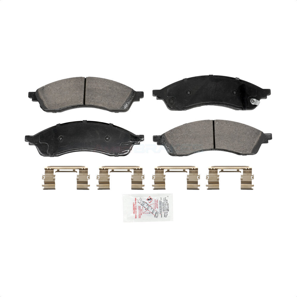 Ceramic Disc Brake Pads Front NWF-PRC2427 For Ford Edge Lincoln Nautilus