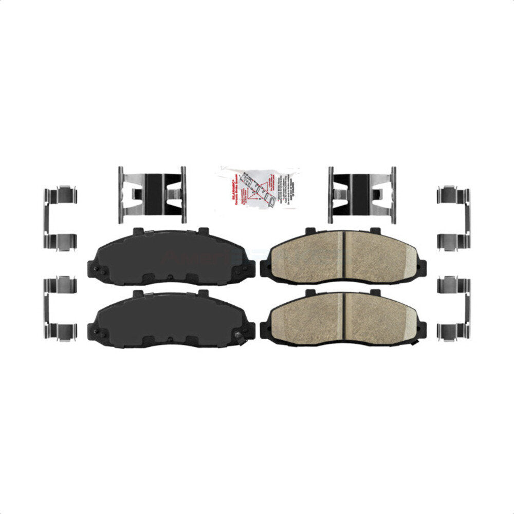 Ceramic Disc Brake Pads Front NWF-PRC679 For Ford F-150 Heritage Lincoln