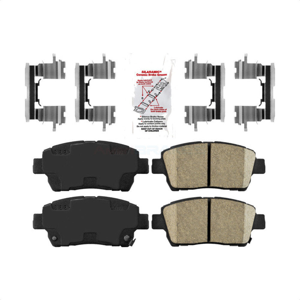 Ceramic Disc Brake Pads Front NWF-PRC822 For Toyota Echo Prius Scion iQ Celica