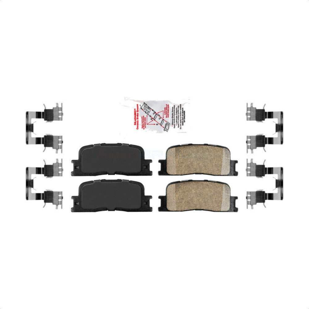 Ceramic Disc Brake Pads Rear NWF-PRC885A For Toyota Camry Highlander Lexus ES330