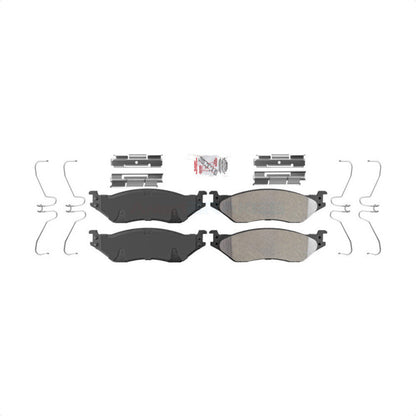 Semi-Metallic Disc Brake Pads NWF-PRM1066 For Ford F-450 Super Duty F-550 F-53