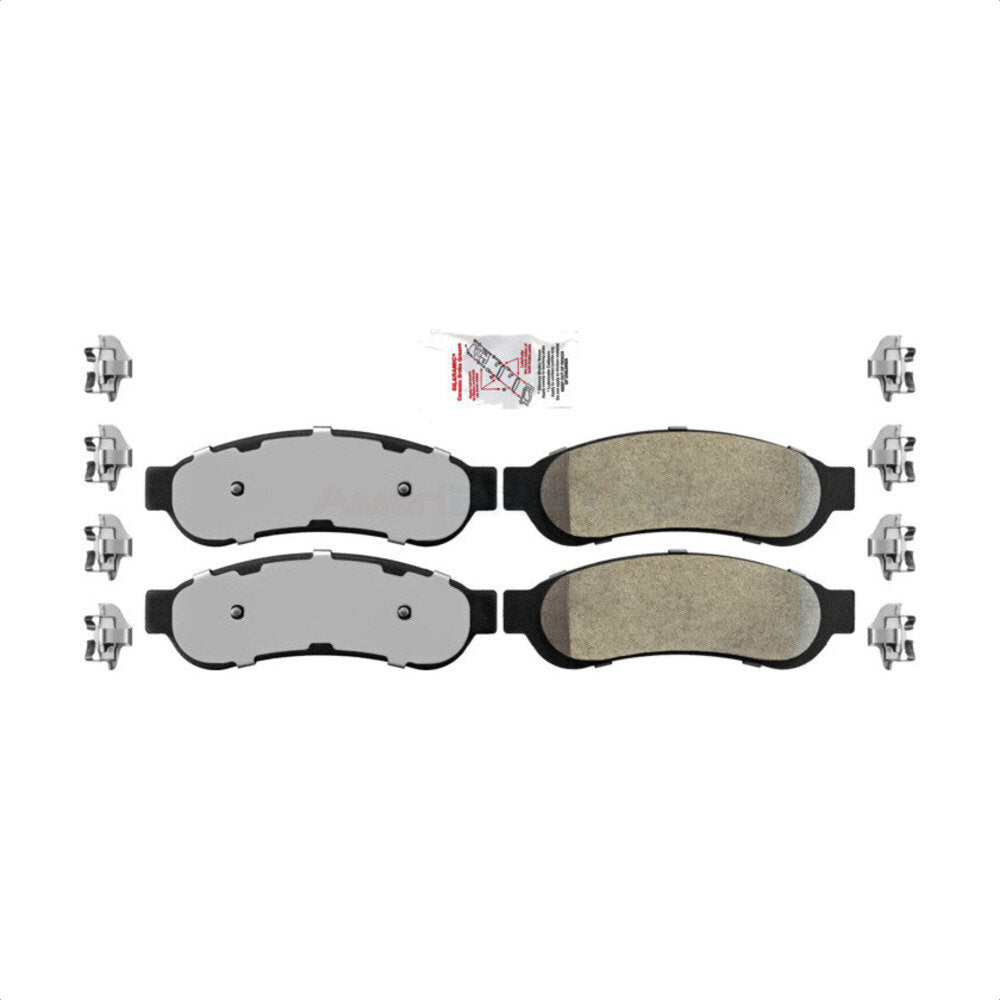 Semi-Metallic Disc Brake Pads Rear NWF-PRM1067 For Ford F-350 Super Duty