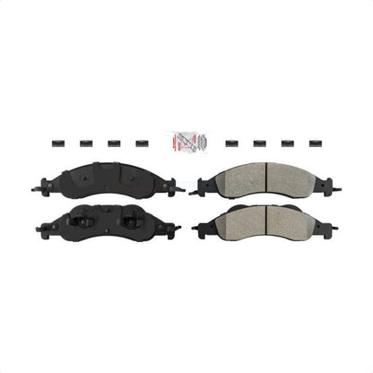 Semi-Metallic Disc Brake Pads Front NWF-PRM1278 For Ford Expedition Lincoln