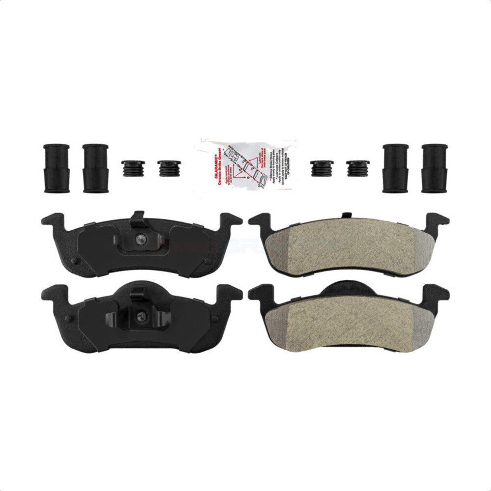 Semi-Metallic Disc Brake Pads Rear NWF-PRM1279 For Ford Expedition Lincoln MKT
