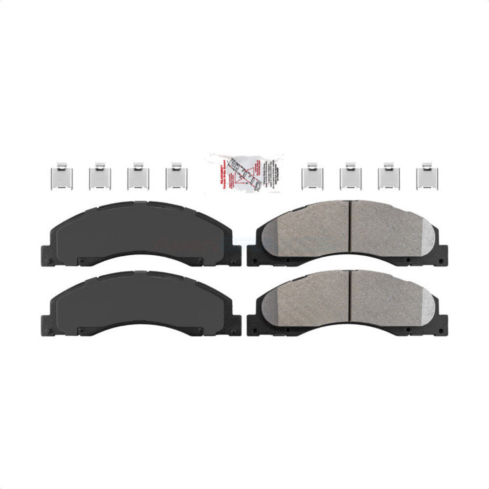 Semi-Metallic Disc Brake Pads Front NWF-PRM1328 For Ford E-350 Super Duty E-250