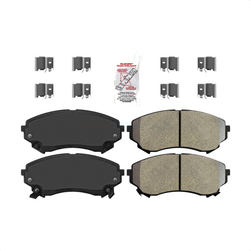 Semi-Metallic Disc Brake Pads Front NWF-PRM1331 For Cadillac CTS