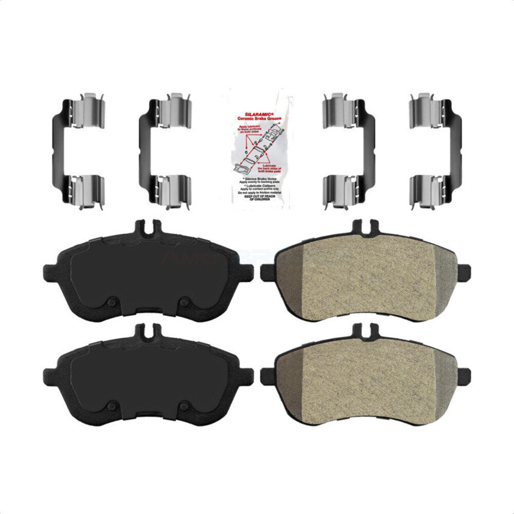 Semi-Metallic Disc Brake Pads Front NWF-PRM1340 For Mercedes-Benz C300 C250 C230