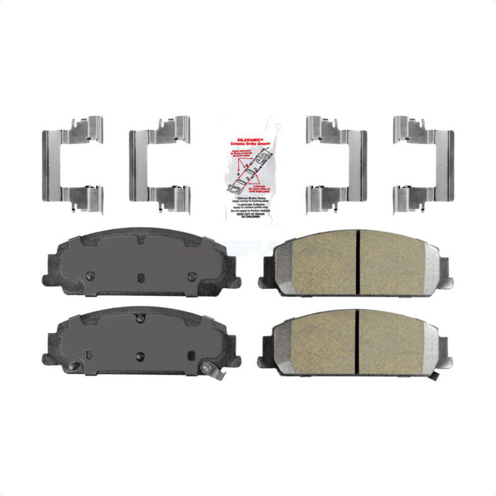 Semi-Metallic Disc Brake Pads Front NWF-PRM1351 For Pontiac G8