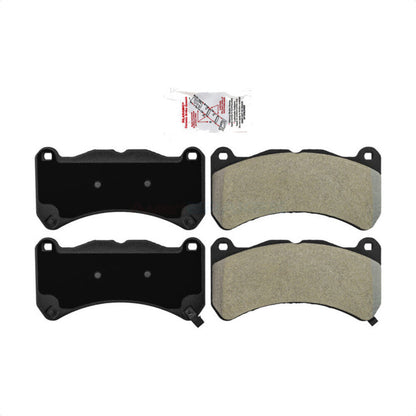 Semi-Metallic Disc Brake Pads Front NWF-PRM1365 For Subaru WRX STI Lexus IS F