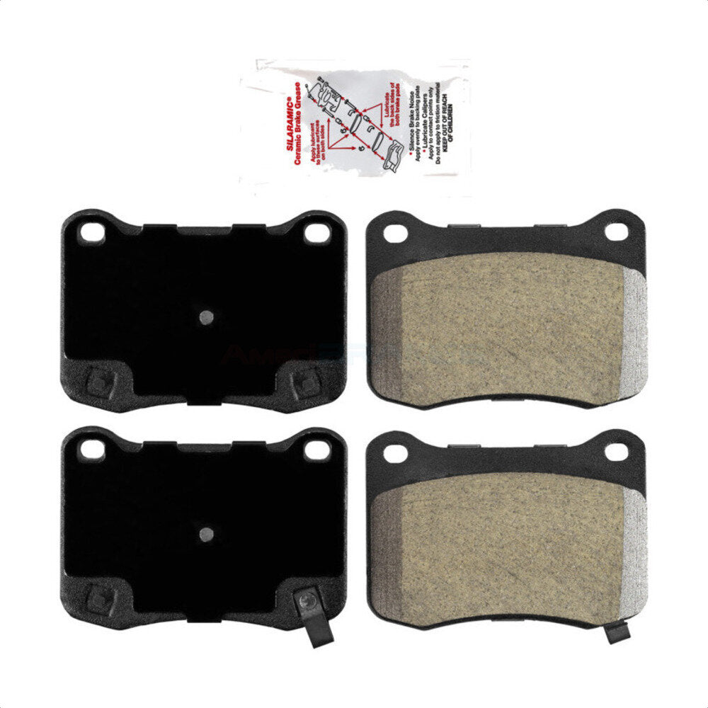 Semi-Metallic Disc Brake Pads Rear NWF-PRM1366 For 2008-2014 Lexus IS F