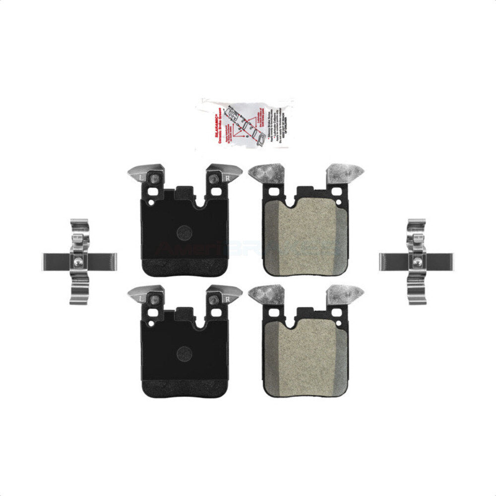 Semi-Metallic Disc Brake Pads Rear NWF-PRM1656 For BMW 328i xDrive 330i 320i M4