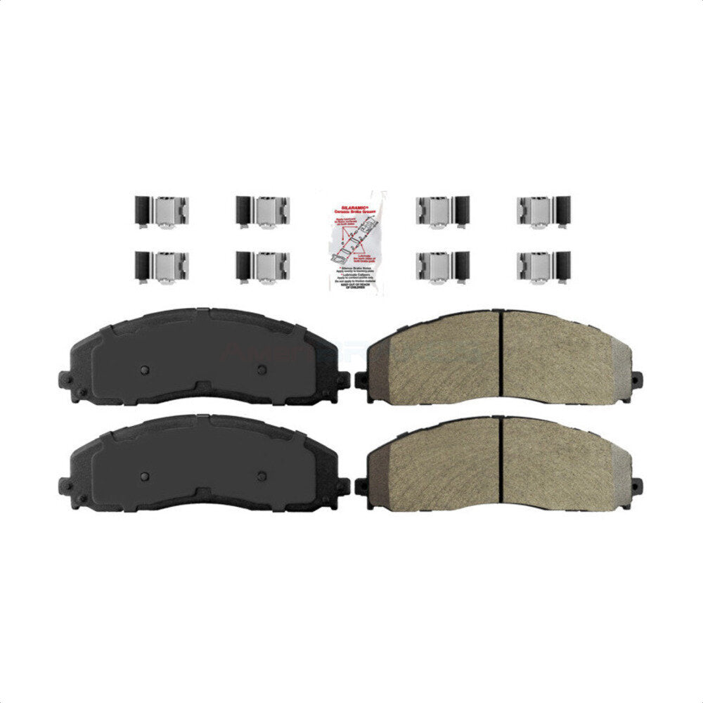Semi-Metallic Disc Brake Pads Front NWF-PRM1680 For Ford F-350 Super Duty F-250