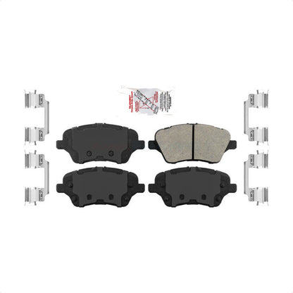 Semi-Metallic Disc Brake Pads Front NWF-PRM1730 For 2014-2019 Ford Fiesta ST