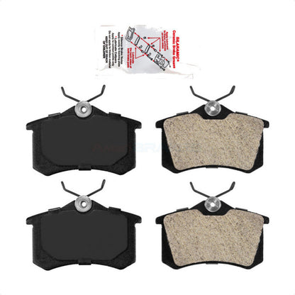 Semi-Metallic Disc Brake Pads Rear NWF-PRM340 For Volkswagen Golf Beetle Audi A4
