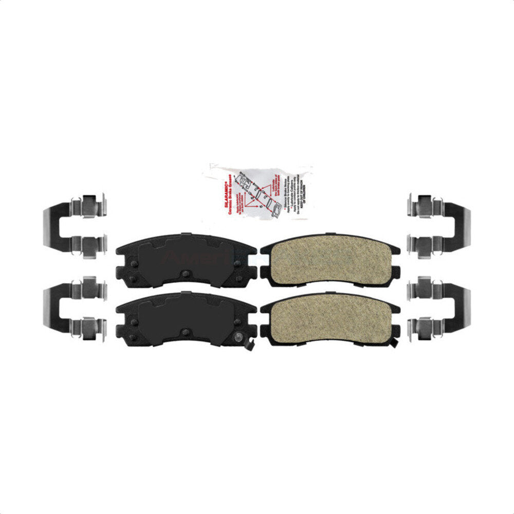 Semi-Metallic Disc Brake Pads Rear NWF-PRM508 For Buick Cadillac LeSabre DeVille