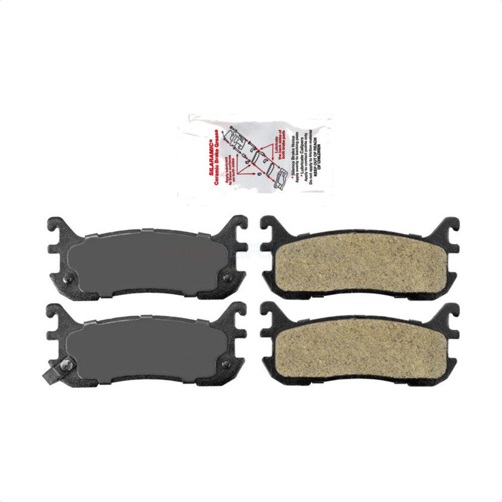 Semi-Metallic Disc Brake Pads Rear NWF-PRM636 For Mazda Miata Ford Escort Tracer