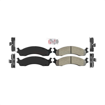 Semi-Metallic Disc Brake Pads Front NWF-PRM655 For Ford Dodge E-350 Super Duty