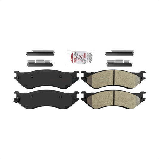Semi-Metallic Disc Brake Pads Front NWF-PRM702 For Ford F-150 Dodge Ram 1500 HD