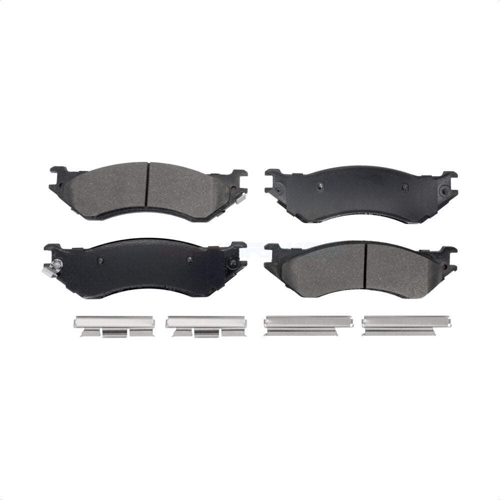 Semi-Metallic Disc Brake Pads Front NWF-PRM702B For Dodge Ram 1500 Durango Van