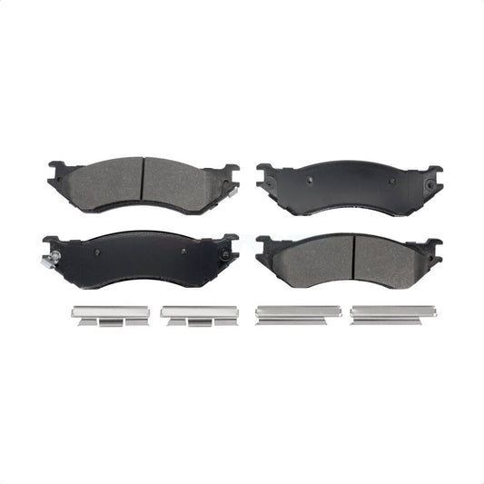 Semi-Metallic Disc Brake Pads Front NWF-PRM702B For Dodge Ram 1500 Durango Van