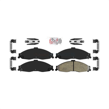 Semi-Metallic Disc Brake Pads Front NWF-PRM749 For Pontiac Firebird Chevrolet II