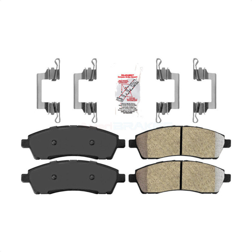 Semi-Metallic Disc Brake Pads Rear NWF-PRM757 For Ford F-350 Super Duty F-250
