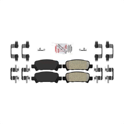Semi-Metallic Disc Brake Pads Rear NWF-PRM770 For Subaru Legacy Forester Impreza