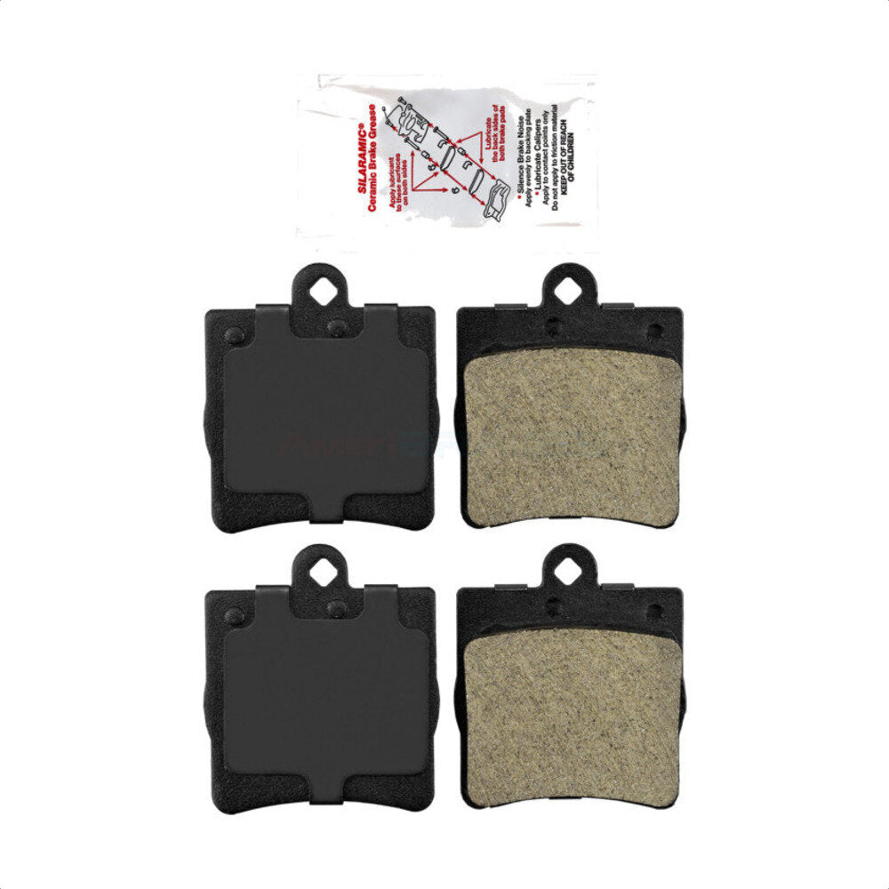 Semi-Metallic Disc Brake Pads Rear NWF-PRM779 For Mercedes-Benz C230 Chrysler
