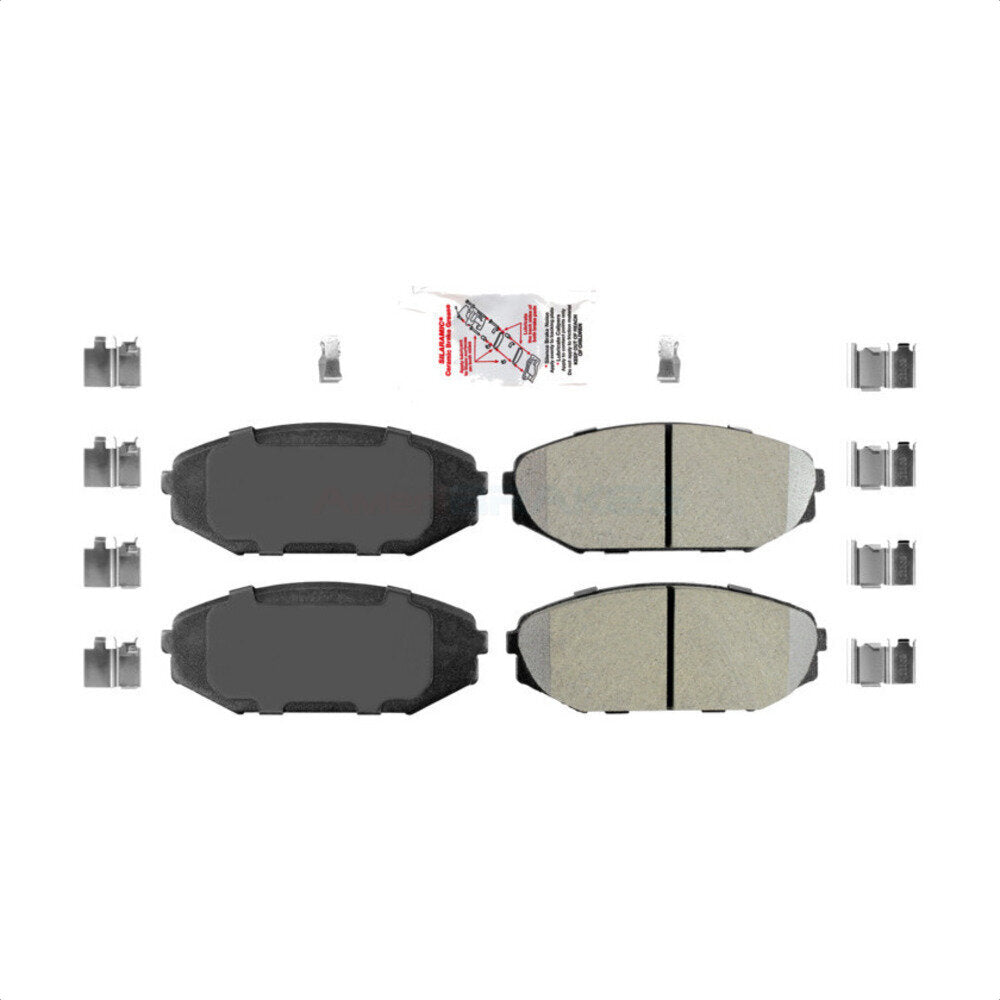 Semi-Metallic Disc Brake Pads Front NWF-PRM793 For Honda Odyssey Acura MDX