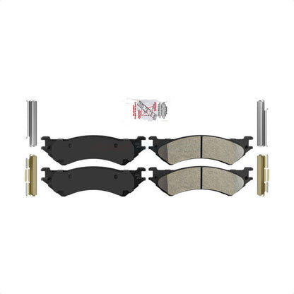 Semi-Metallic Disc Brake Pads Rear NWF-PRM802 For Ford E-350 Super Duty E-250