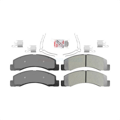 Semi-Metallic Disc Brake Pads Front NWF-PRM824 For Ford F-350 Super Duty F-250