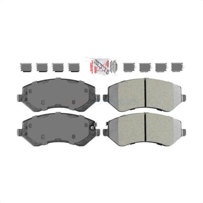Semi-Metallic Disc Brake Pads Front NWF-PRM856 For Dodge Caravan Jeep Liberty &