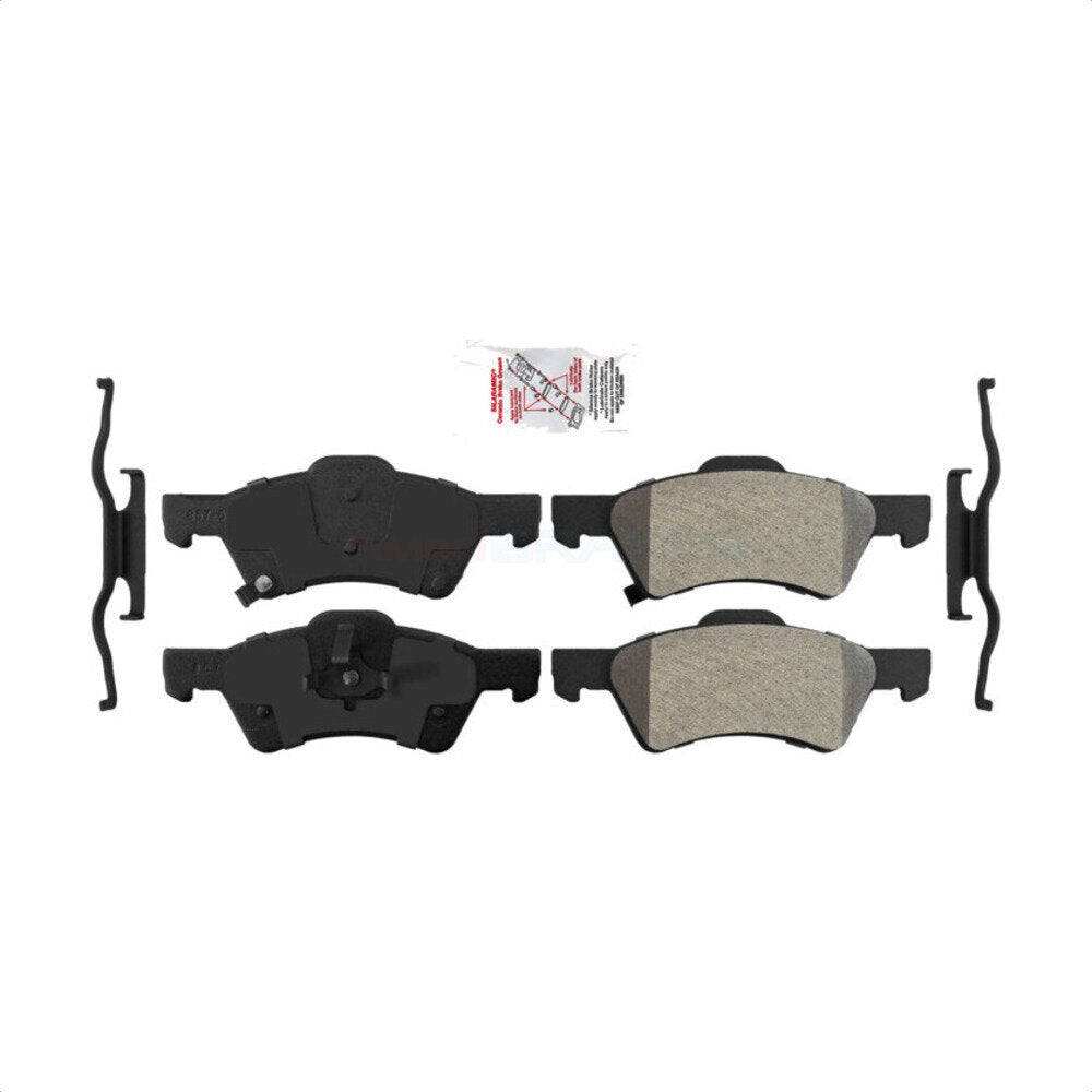Semi-Metallic Disc Brake Pads Front NWF-PRM857 For Dodge Grand Caravan Chrysler