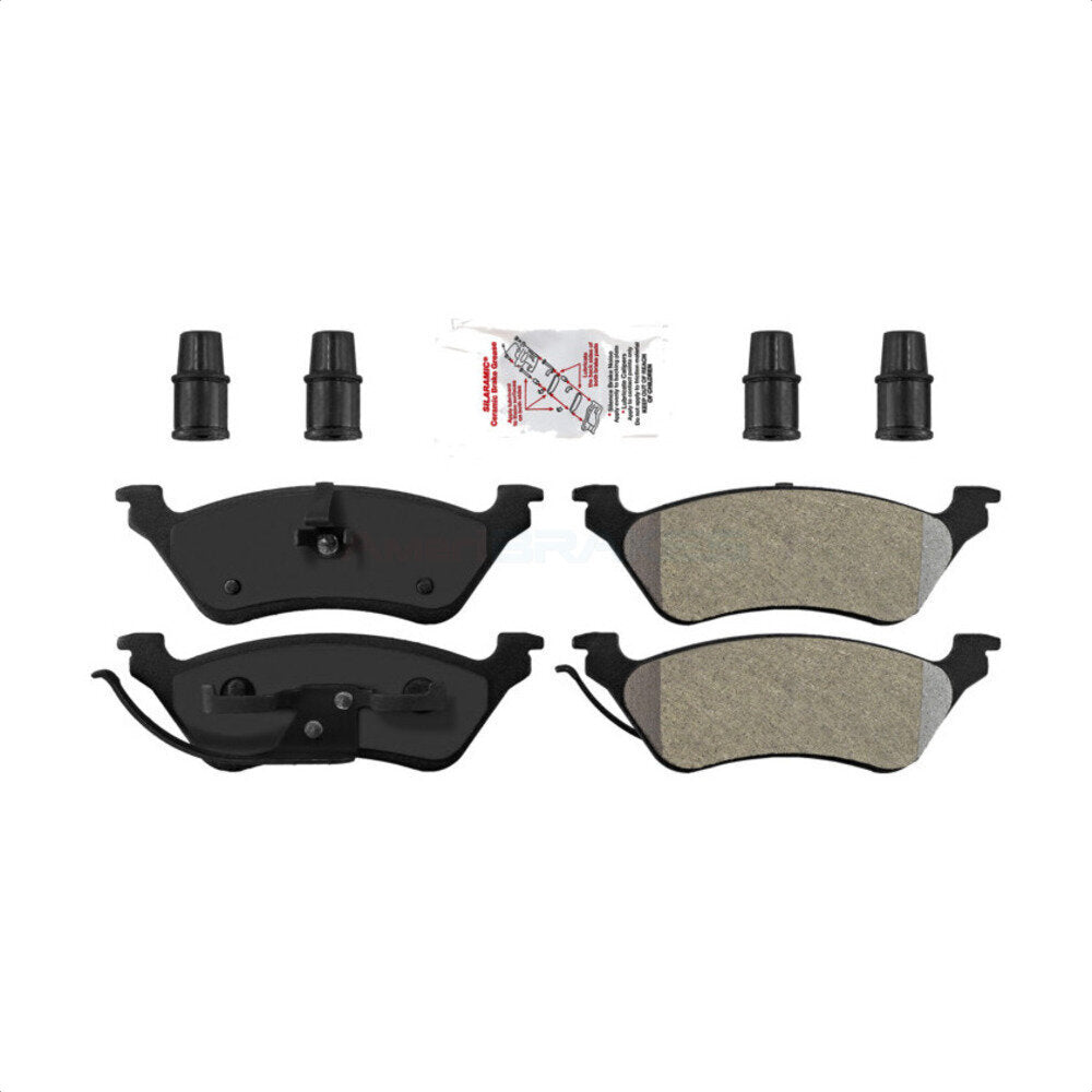 Semi-Metallic Disc Brake Pads Rear NWF-PRM858 For Dodge Grand Caravan Chrysler &