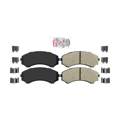 Semi-Metallic Disc Brake Pads Front NWF-PRM867 For Mitsubishi Endeavor Montero
