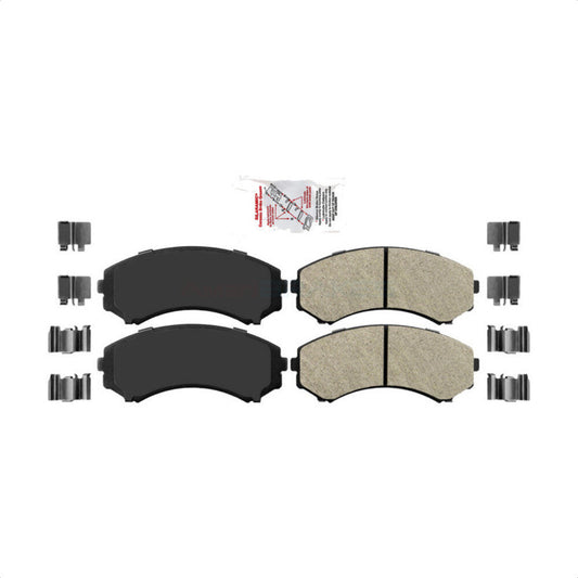 Semi-Metallic Disc Brake Pads Front NWF-PRM867 For Mitsubishi Endeavor Montero