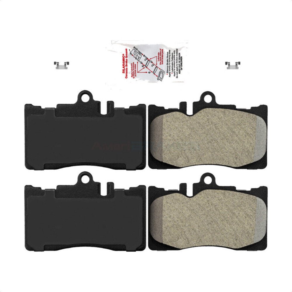 Semi-Metallic Disc Brake Pads Front NWF-PRM870 For 2001-2006 Lexus LS430