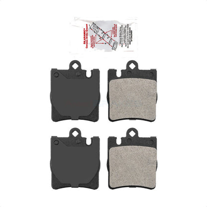 Semi-Metallic Disc Brake Pads Rear NWF-PRM876 For Mercedes-Benz C230 SLK350 E320
