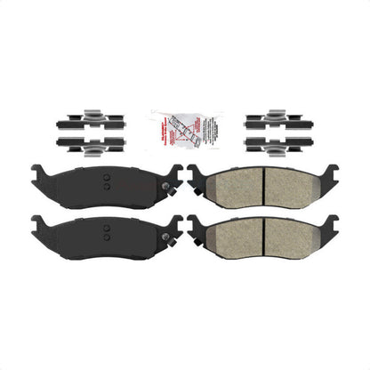 Semi-Metallic Disc Brake Pads Rear NWF-PRM898 For Ram 1500 Classic Dodge Durango