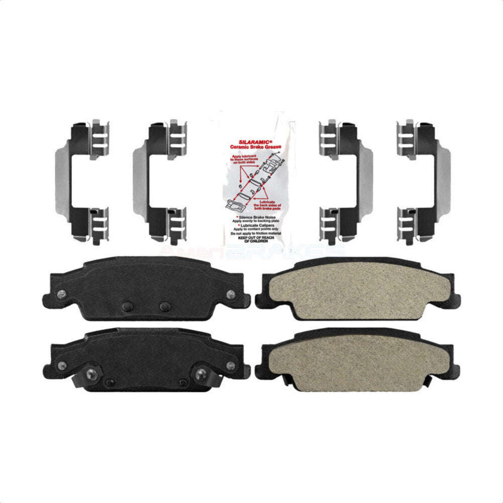 Semi-Metallic Disc Brake Pads Rear NWF-PRM922 For Pontiac Grand Prix Cadillac