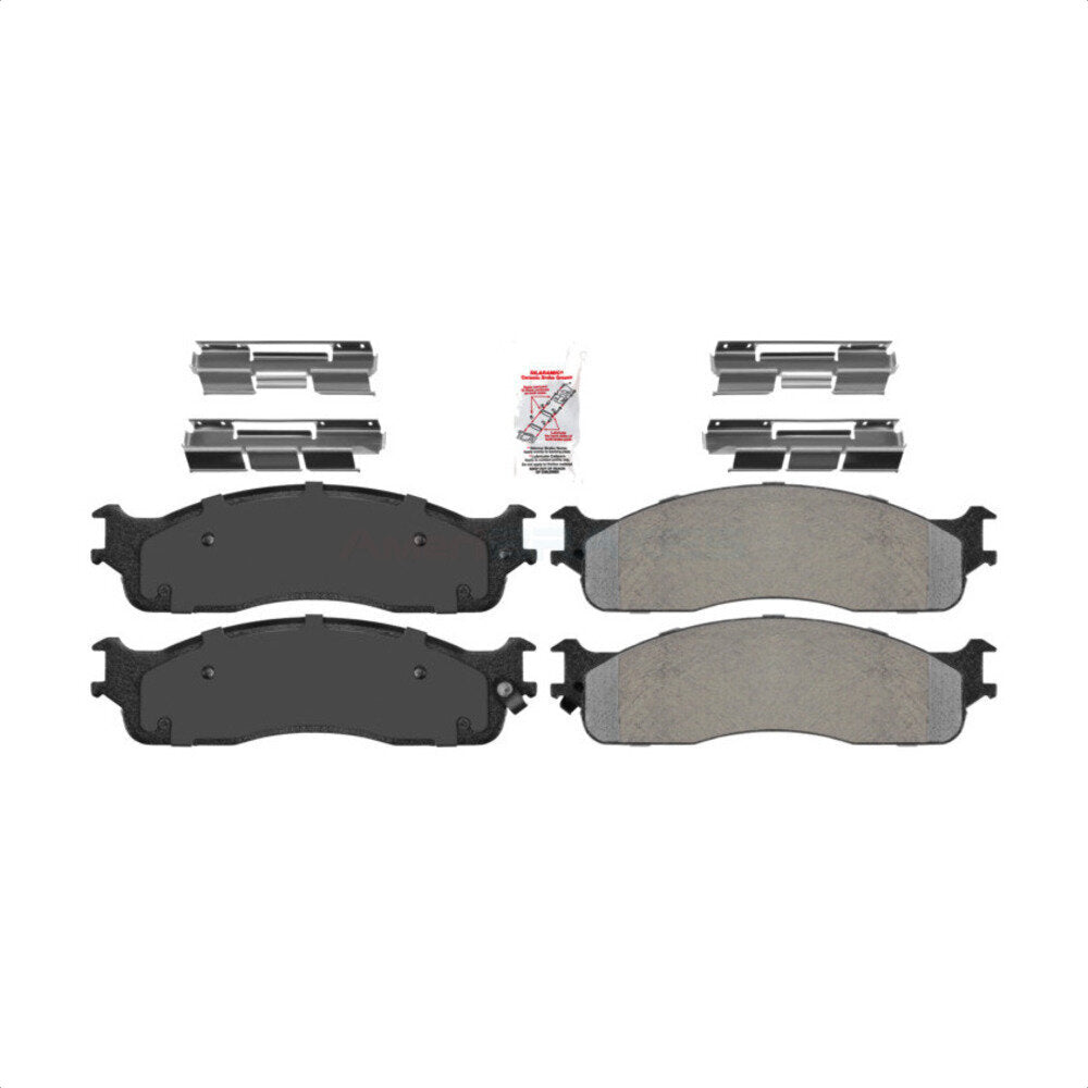 Semi-Metallic Disc Brake Pads Front NWF-PRM965 For Dodge Ram 1500 3500 2500