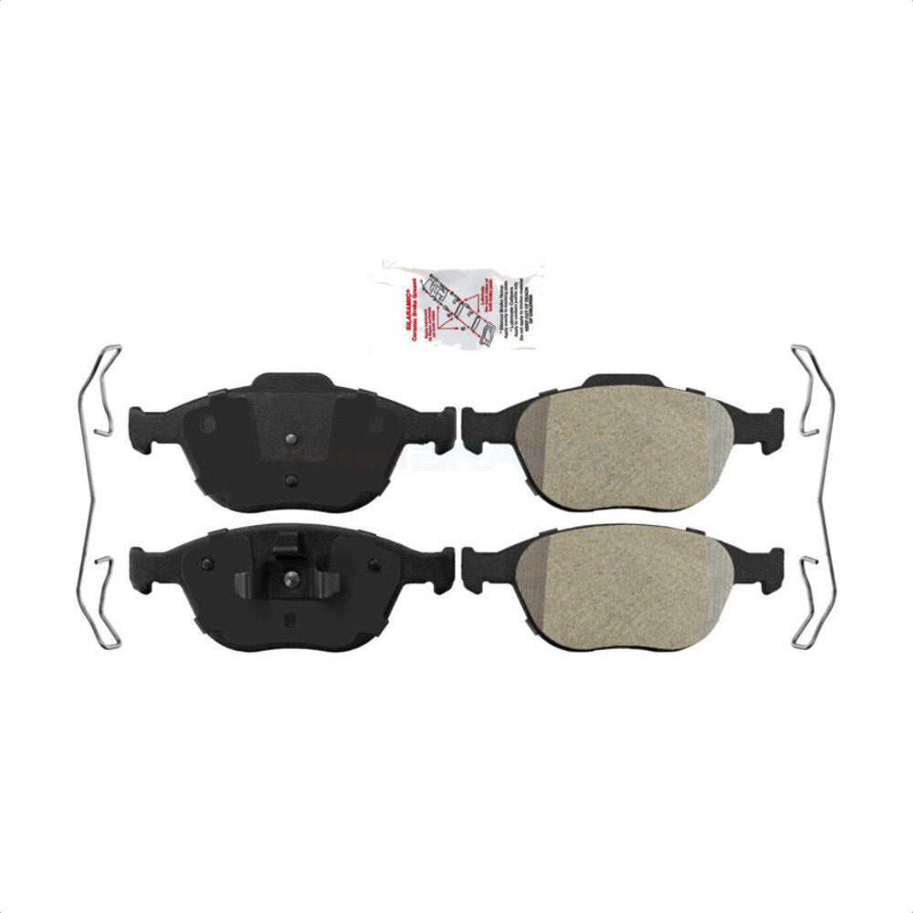Semi-Metallic Disc Brake Pads Front NWF-PRM970 For Ford Transit Connect Focus