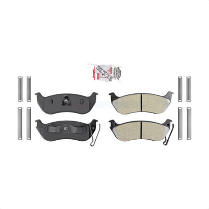 Semi-Metallic Disc Brake Pads Rear NWF-PRM981 For Jeep Liberty Ford Wrangler TJ