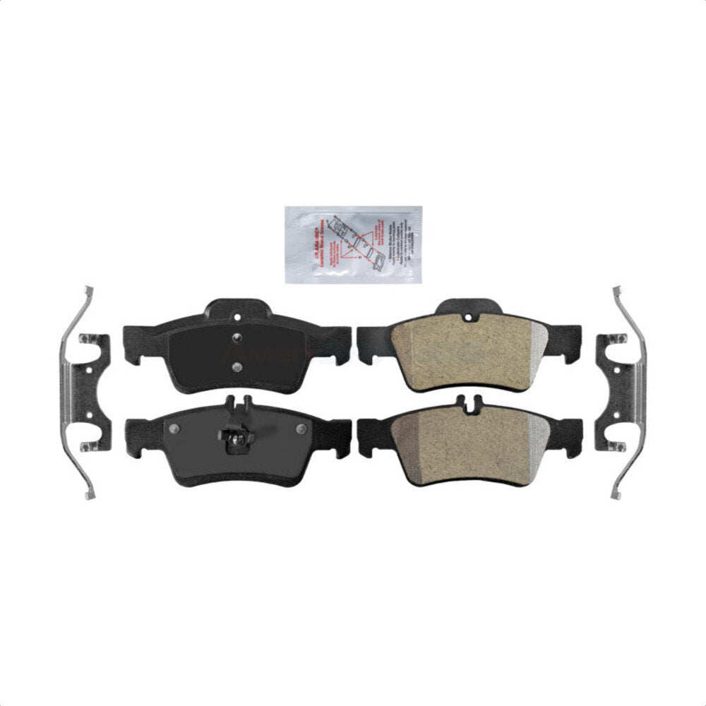 Semi-Metallic Disc Brake Pads Rear NWF-PRM986 For Mercedes-Benz E350 E550 E320