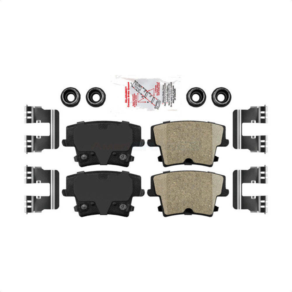 Ceramic Disc Brake Pads Rear NWF-PTC1057 For Dodge Chrysler 300 Charger Magnum