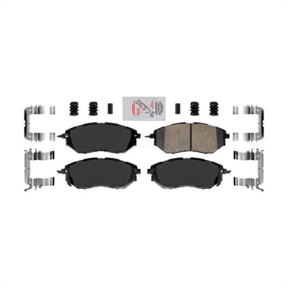 Ceramic Disc Brake Pads Front NWF-PTC1078 For Subaru Outback Forester Legacy WRX
